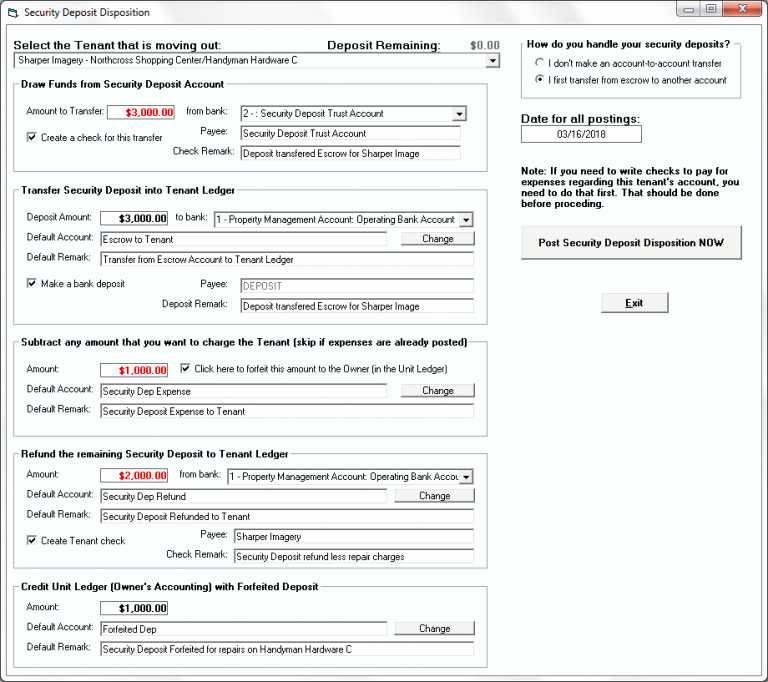 Tips and Tricks Security Deposits in the Tenant File Tenant File Blog