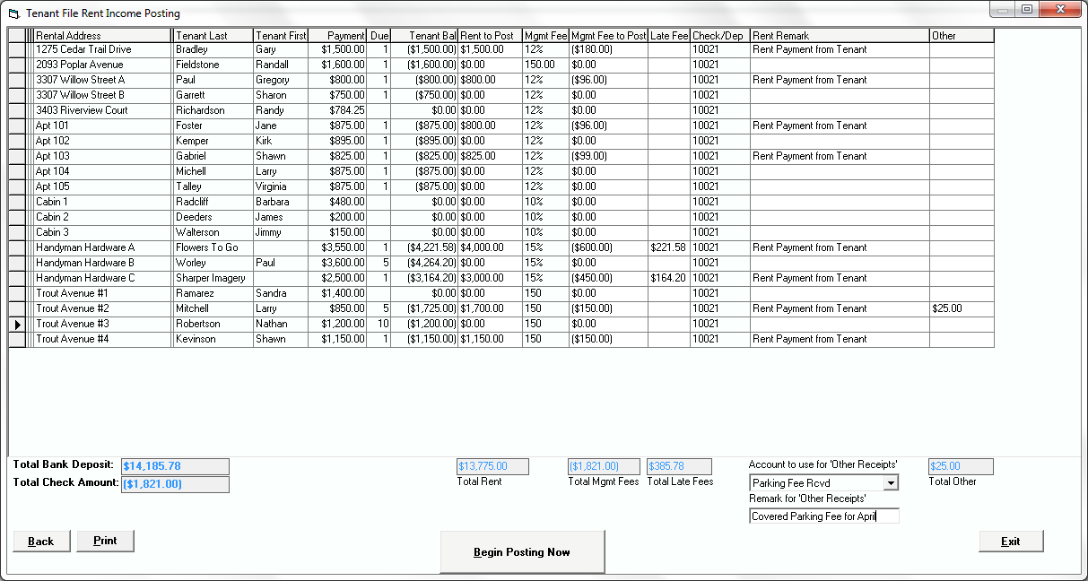 Tips and Tricks How to Post Rental Tenant File Blog